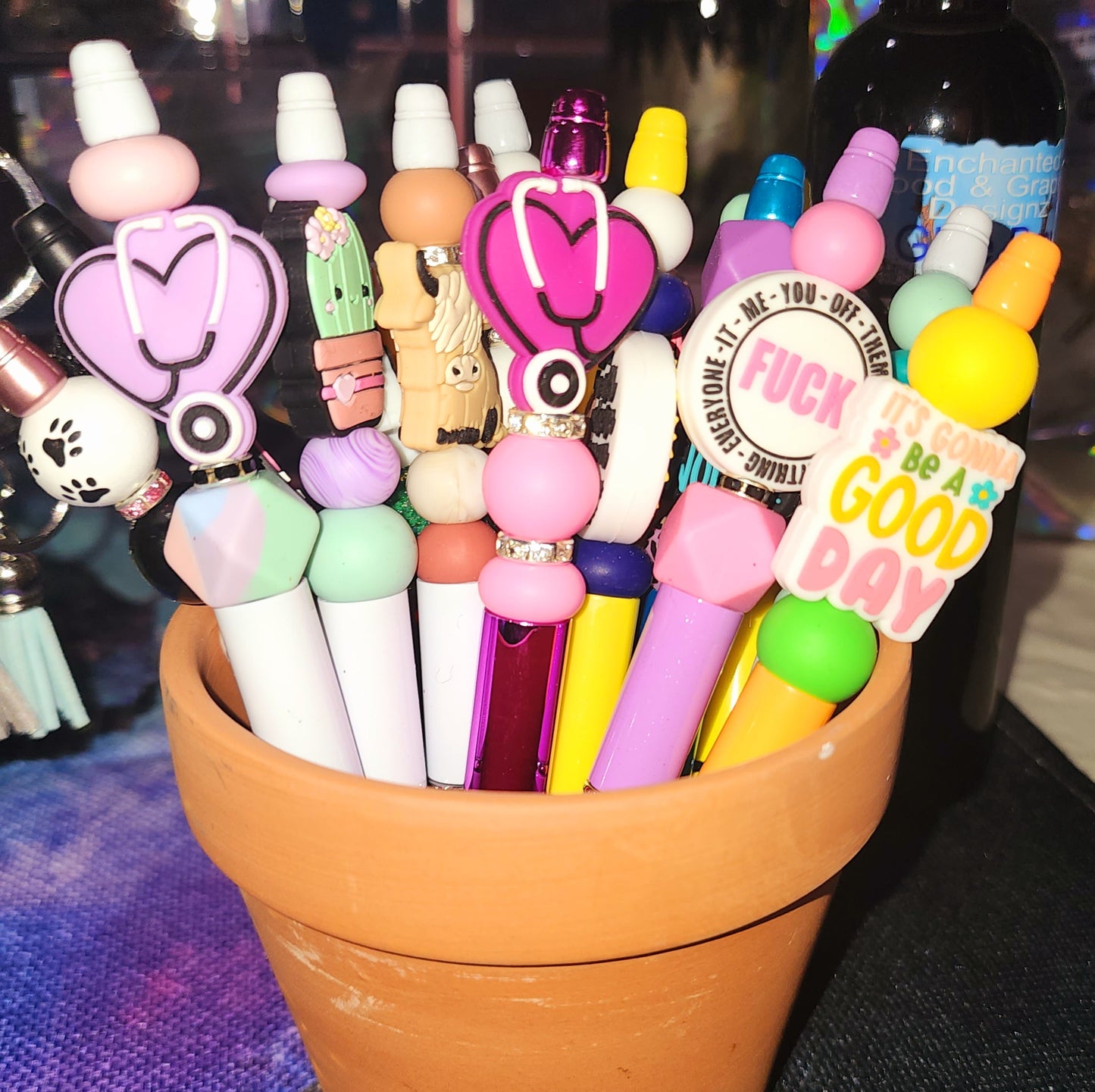 *ADD ON CUSTOM BEADED PEN