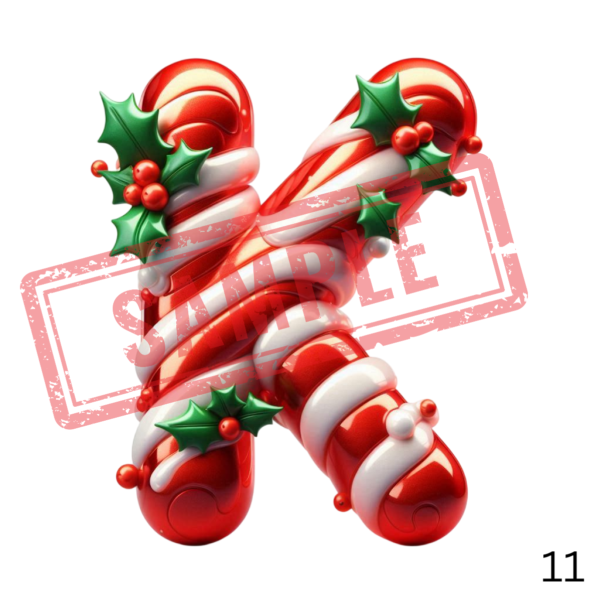 UVDTF Christmas Alphabet Collection 4