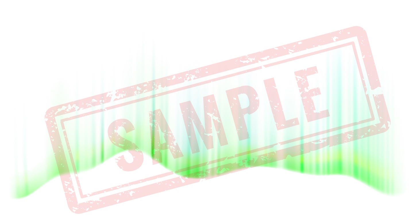 UVDTF Northern Lights Collection 1 *(TRANSPARENT BACKGROUND)*