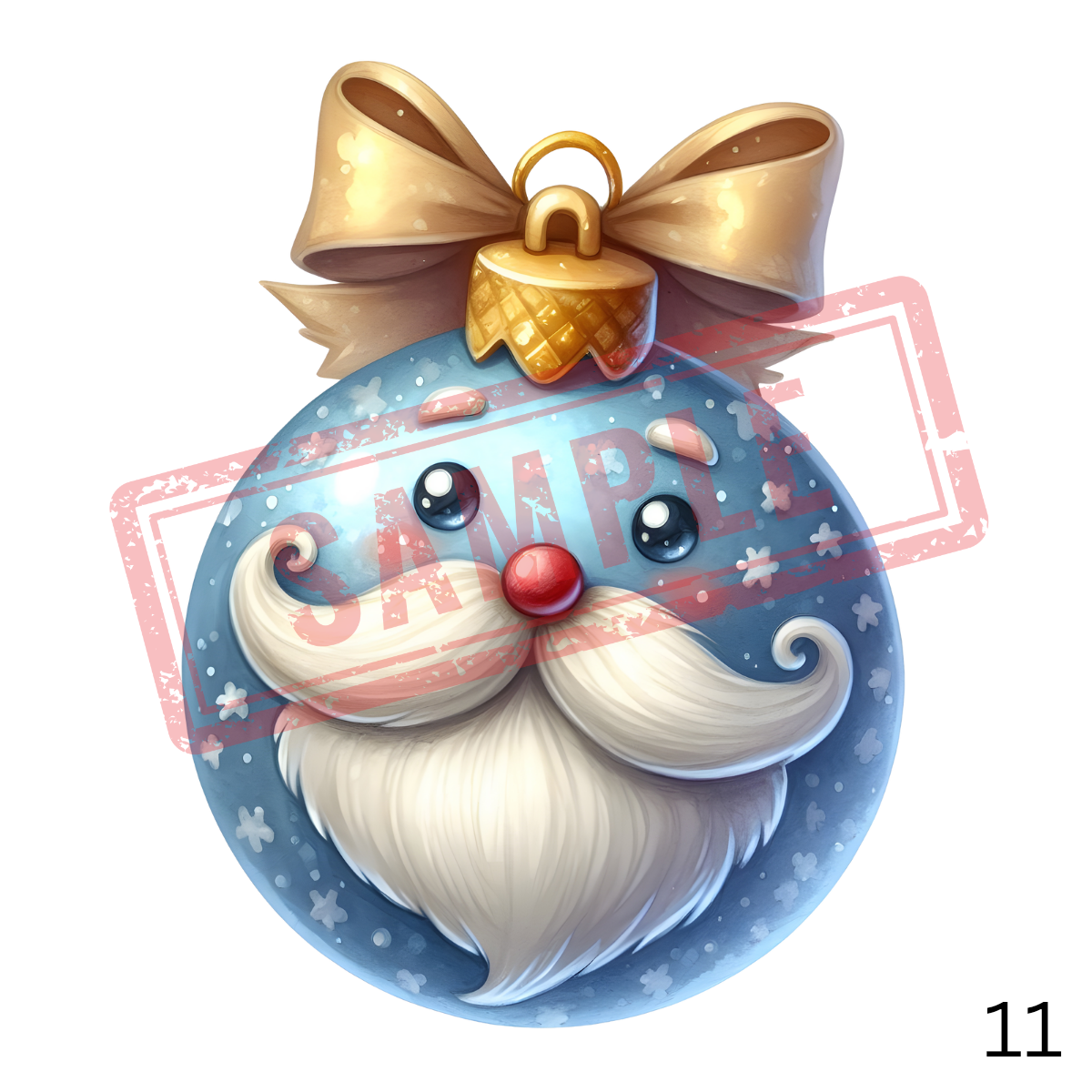 UVDTF Xmas Balls Dekals Collection 1
