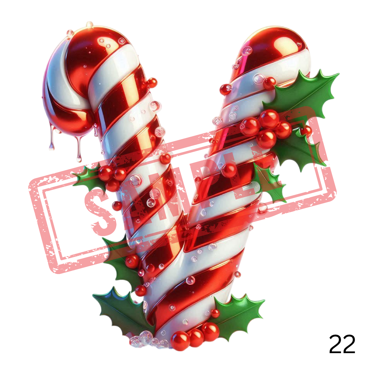 UVDTF Christmas Alphabet Collection 4