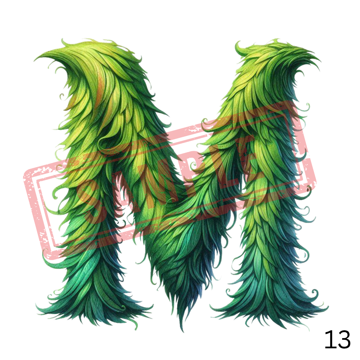 UVDTF Christmas Alphabet Collection 3