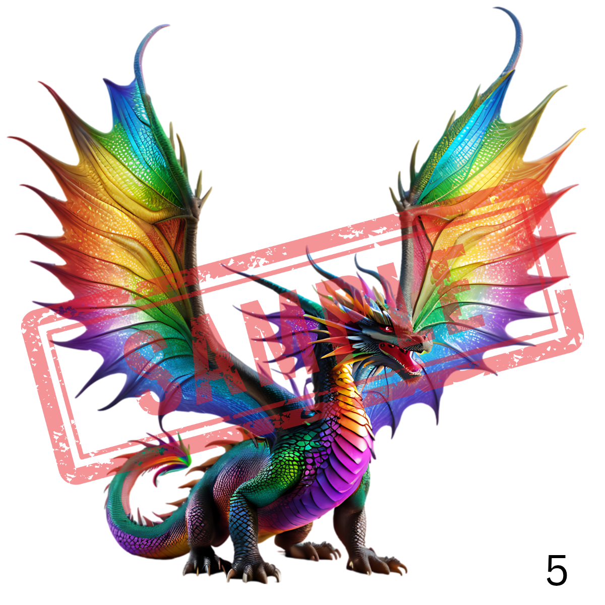 UVDTF DRAGON Collection 1