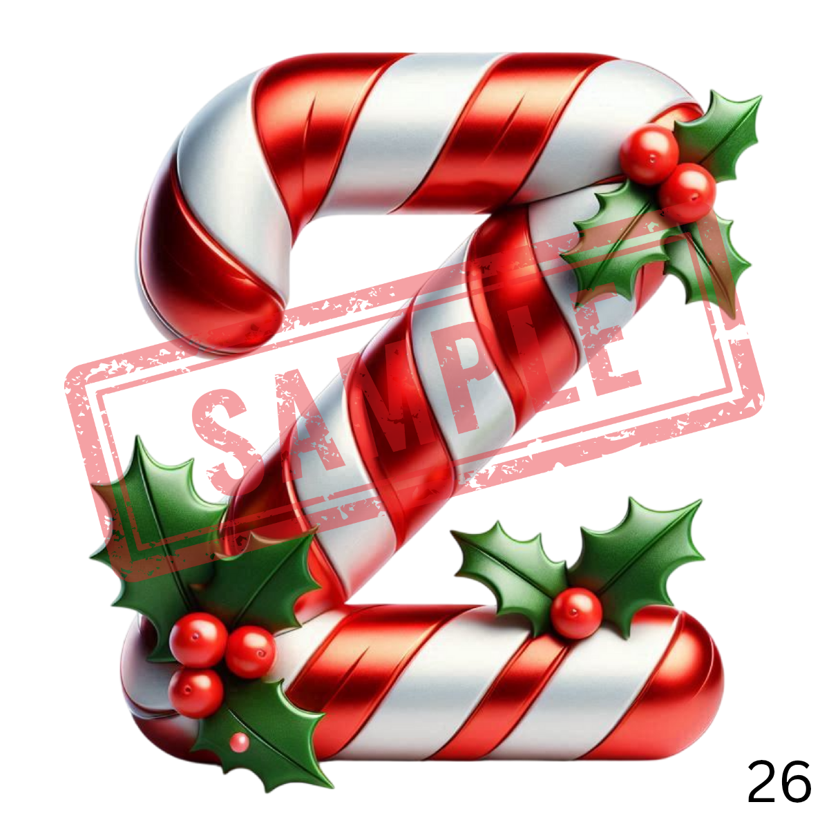 UVDTF Christmas Alphabet Collection 4