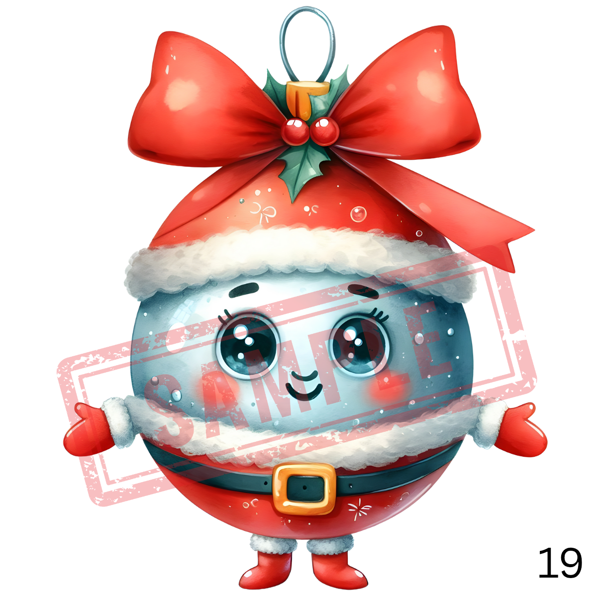UVDTF Xmas Balls Dekals Collection 1