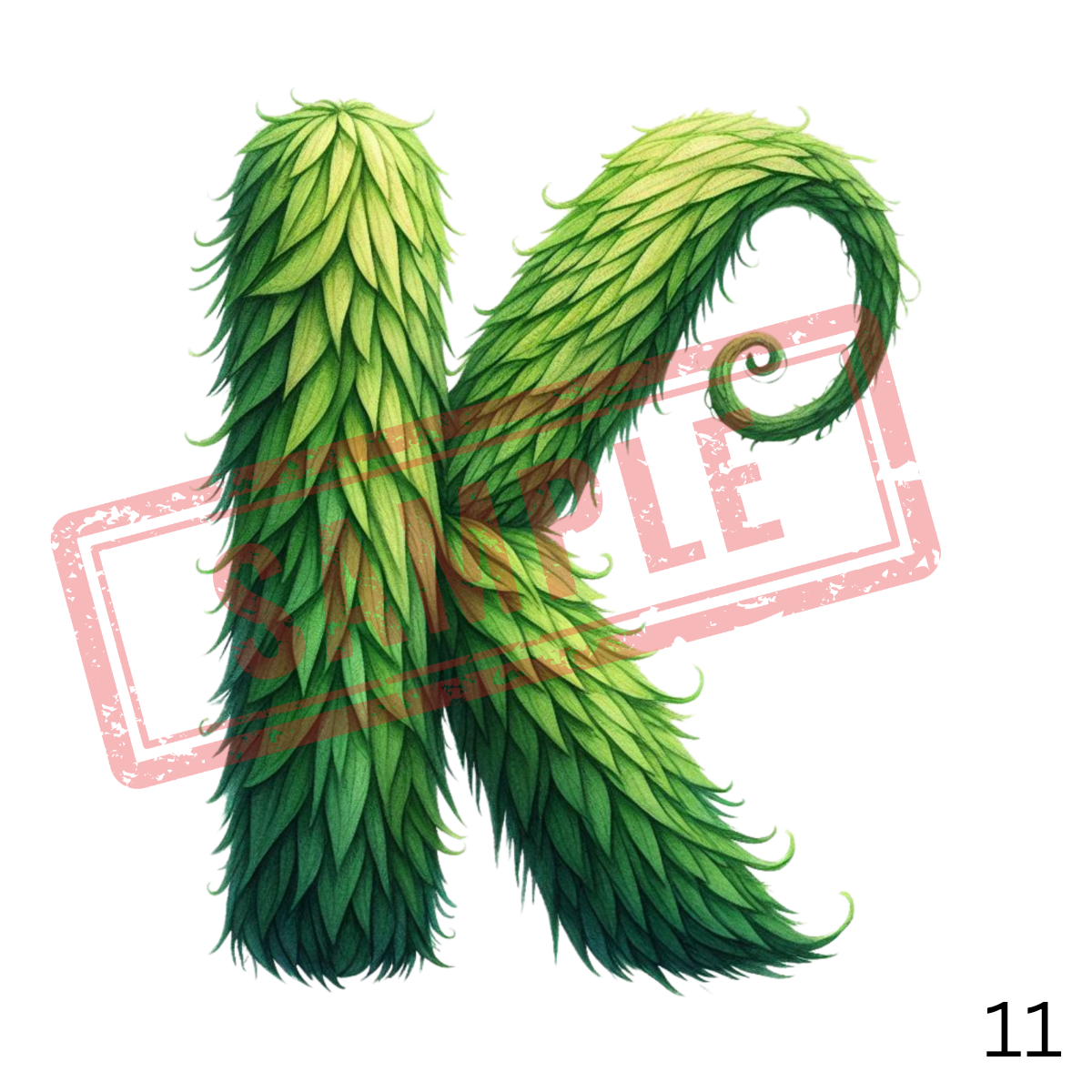 UVDTF Christmas Alphabet Collection 3