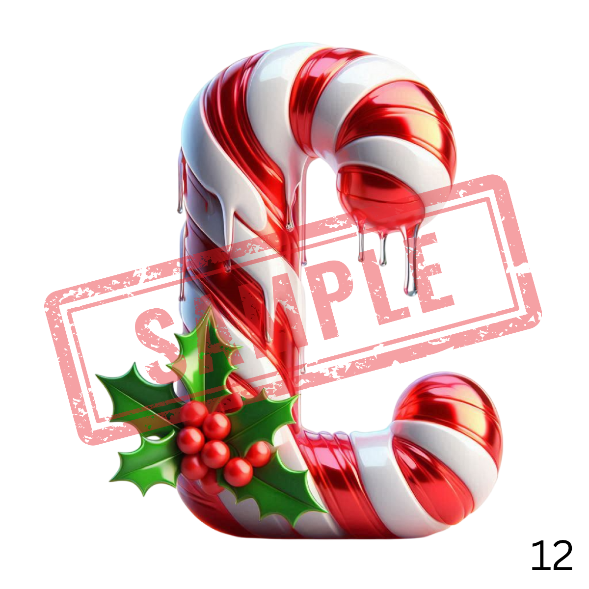 UVDTF Christmas Alphabet Collection 4