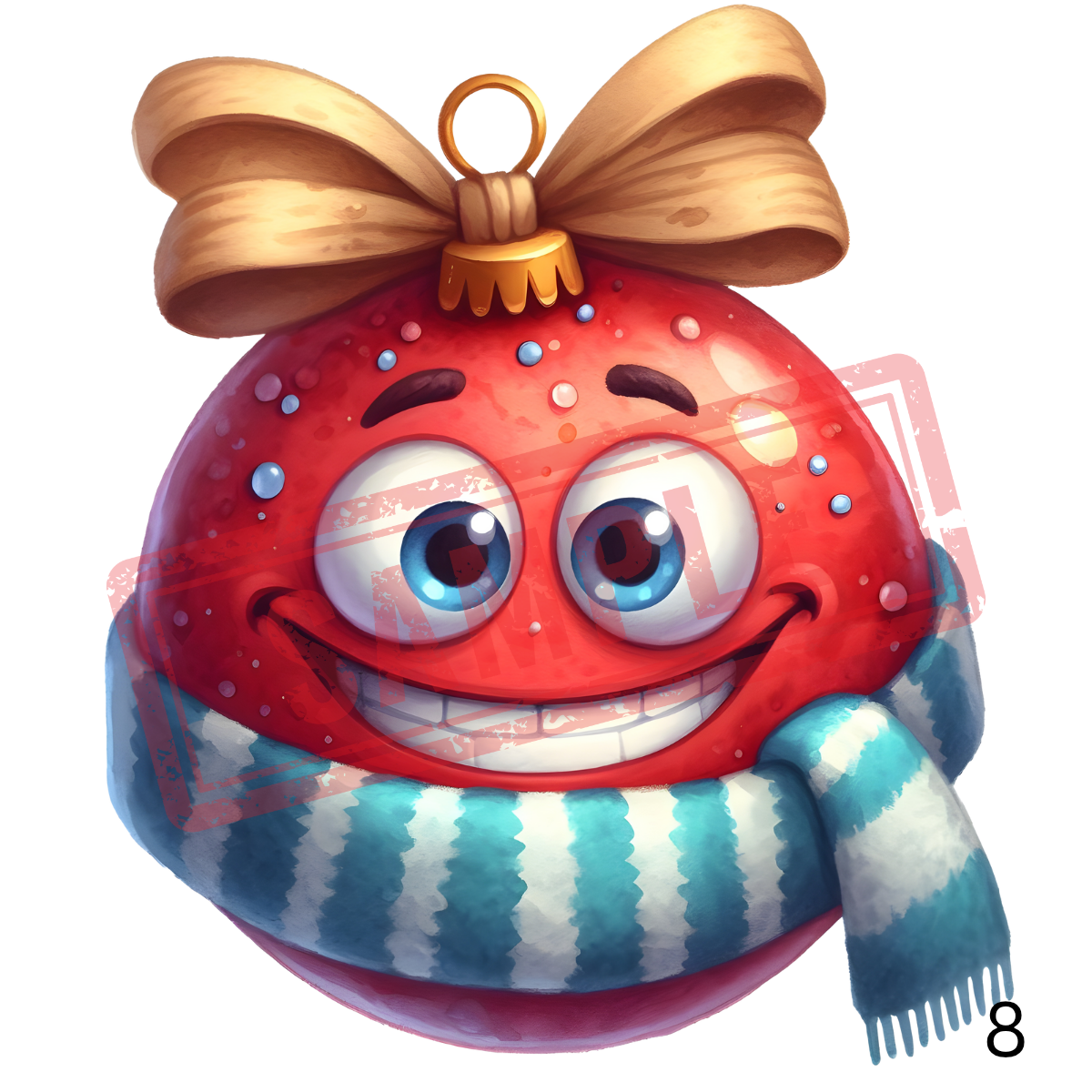 UVDTF Xmas Balls Dekals Collection 1