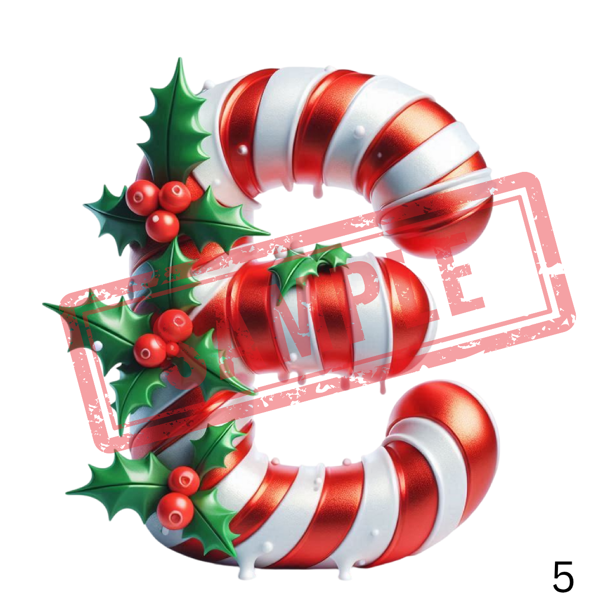 UVDTF Christmas Alphabet Collection 4