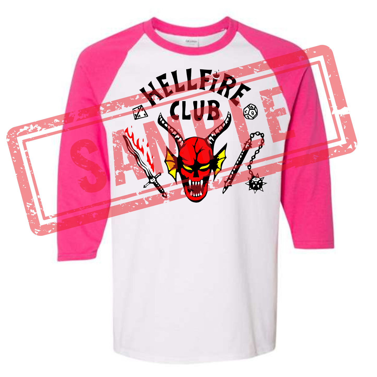 Hell Fire Club Raglan T (S-3XL)