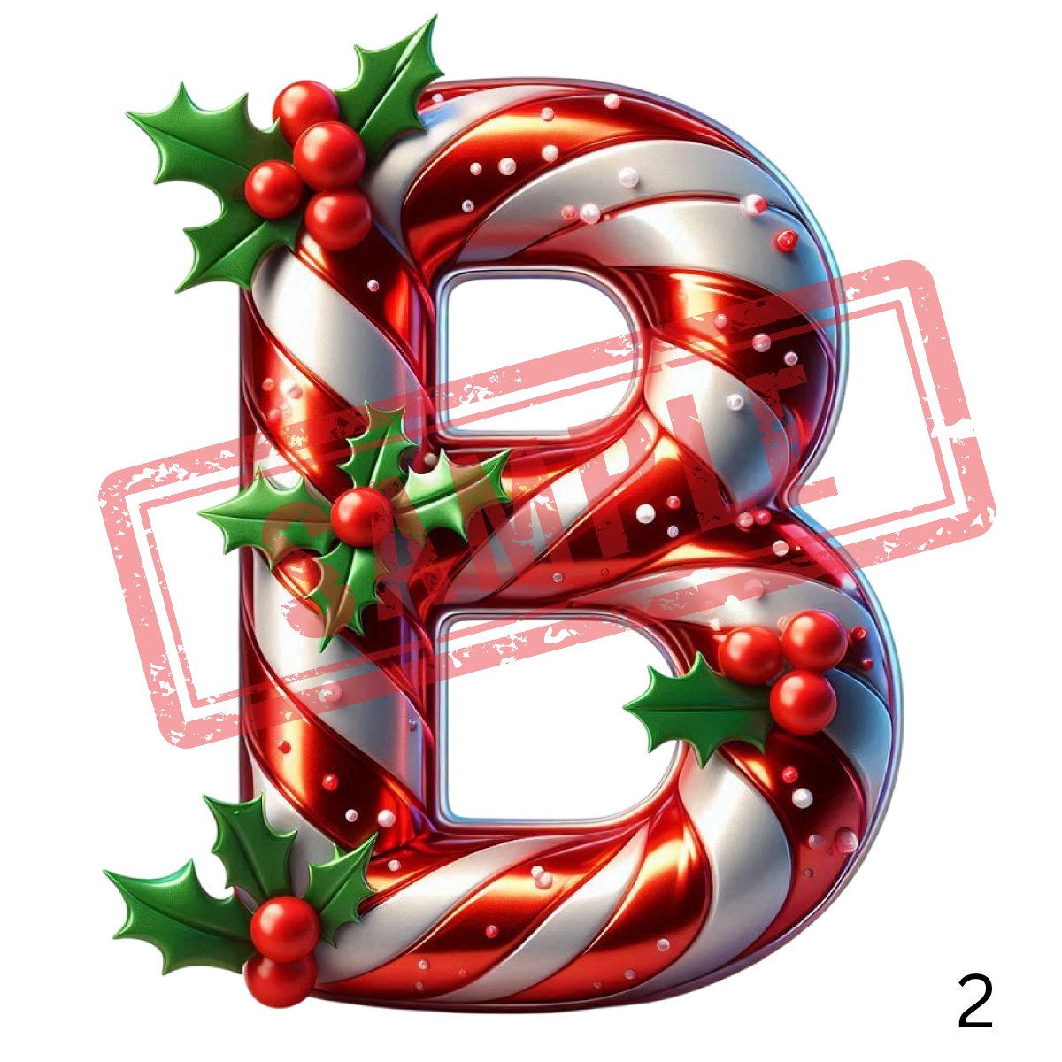 UVDTF Christmas Alphabet Collection 4