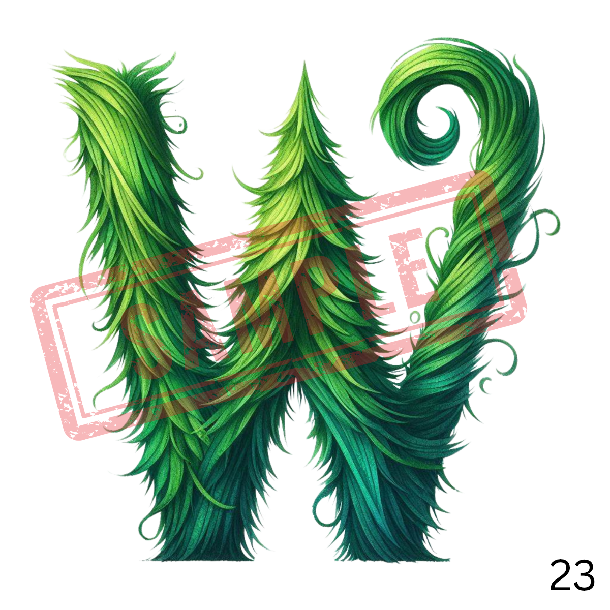 UVDTF Christmas Alphabet Collection 3