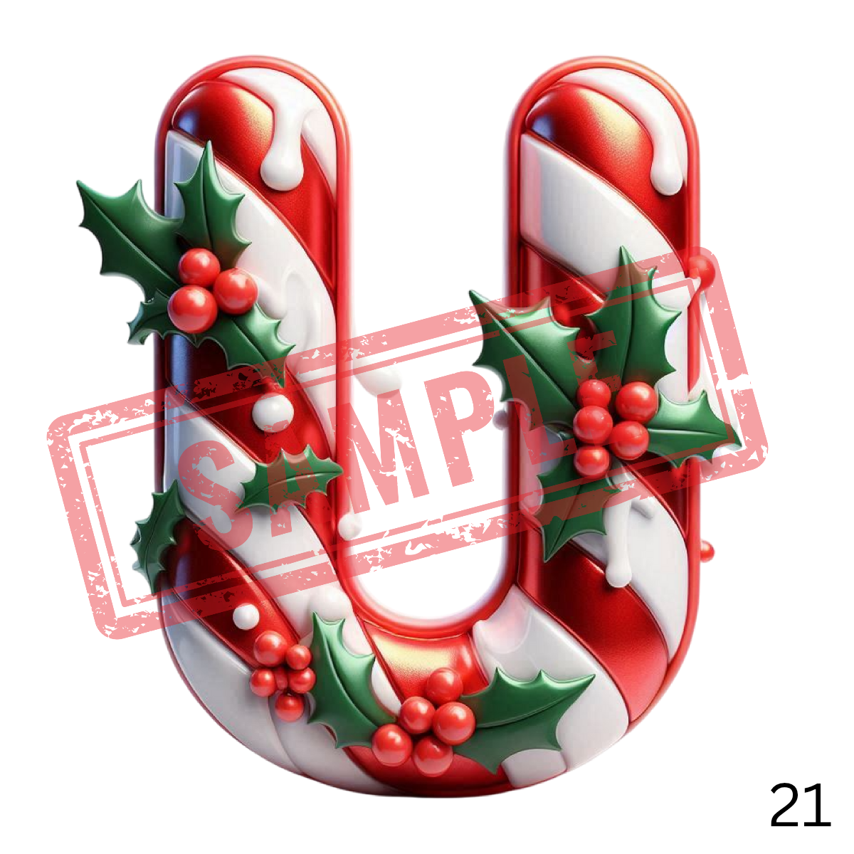 UVDTF Christmas Alphabet Collection 4