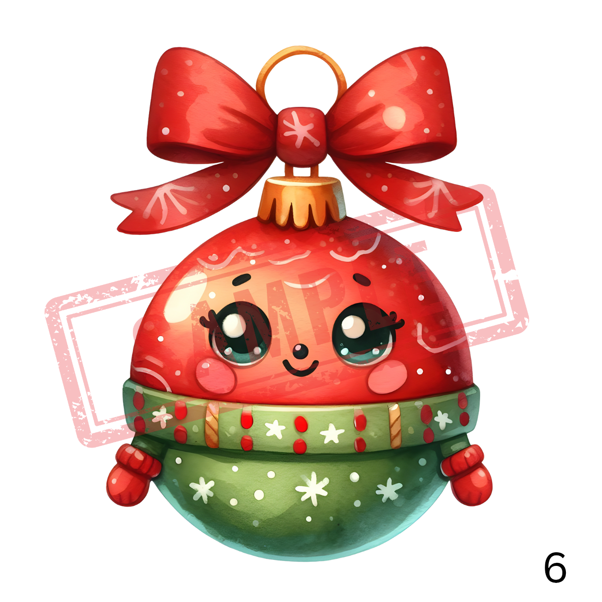 UVDTF Xmas Balls Dekals Collection 1