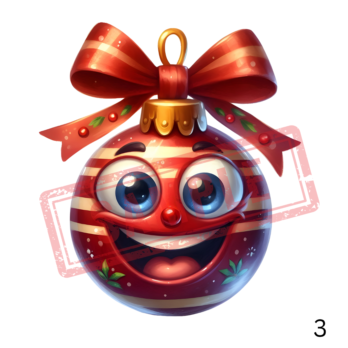 UVDTF Xmas Balls Dekals Collection 1