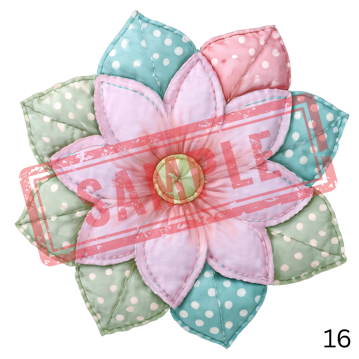 UVDTF Patchwork Flowers Collection 1