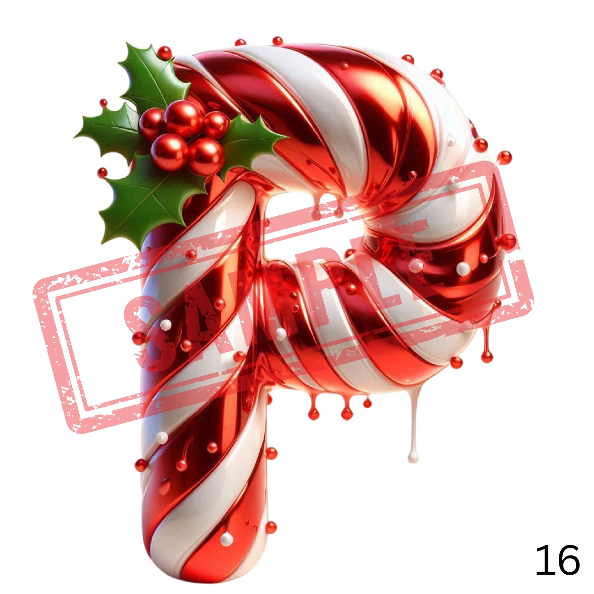 UVDTF Christmas Alphabet Collection 4