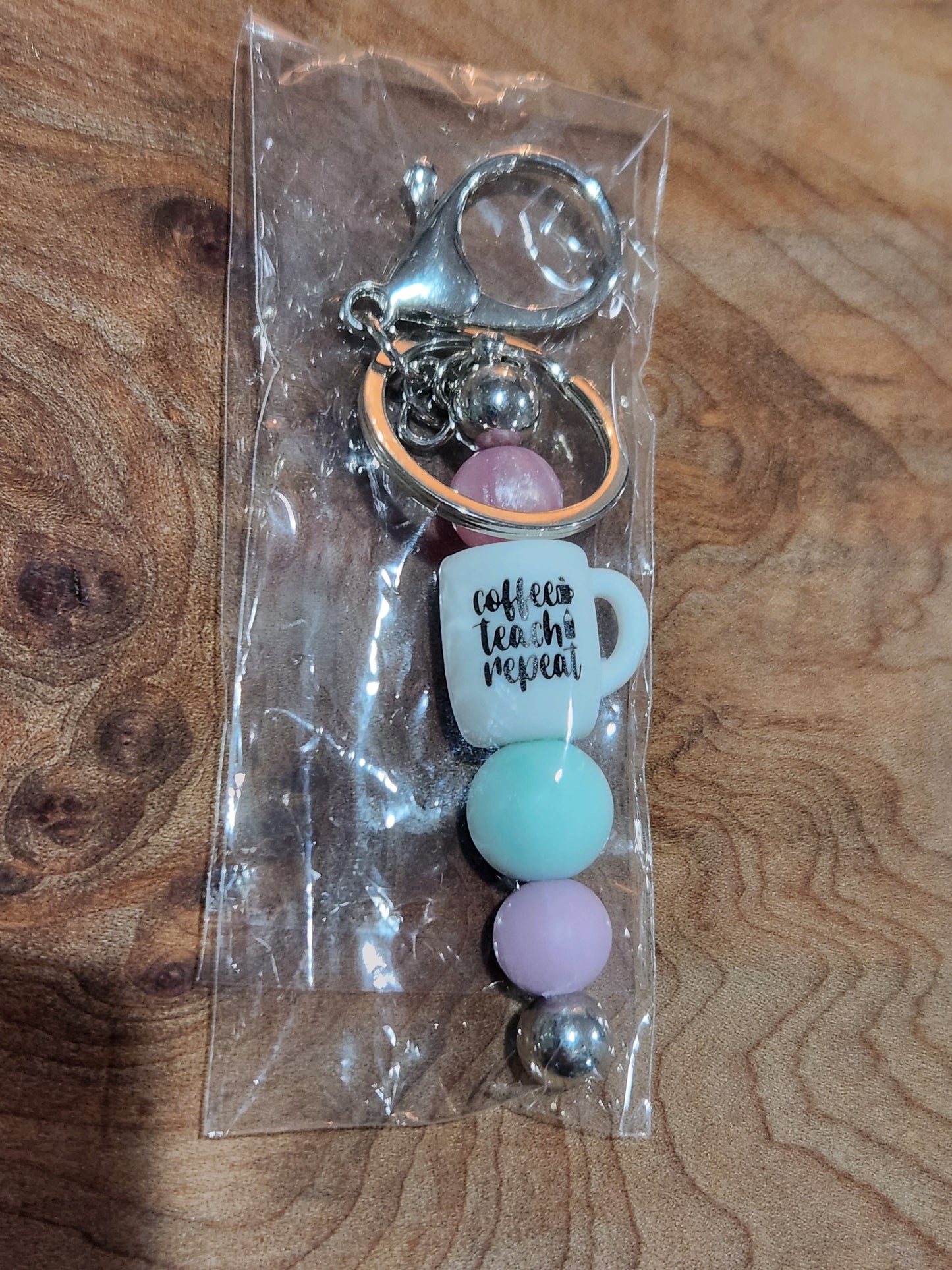 BEADED Keychain