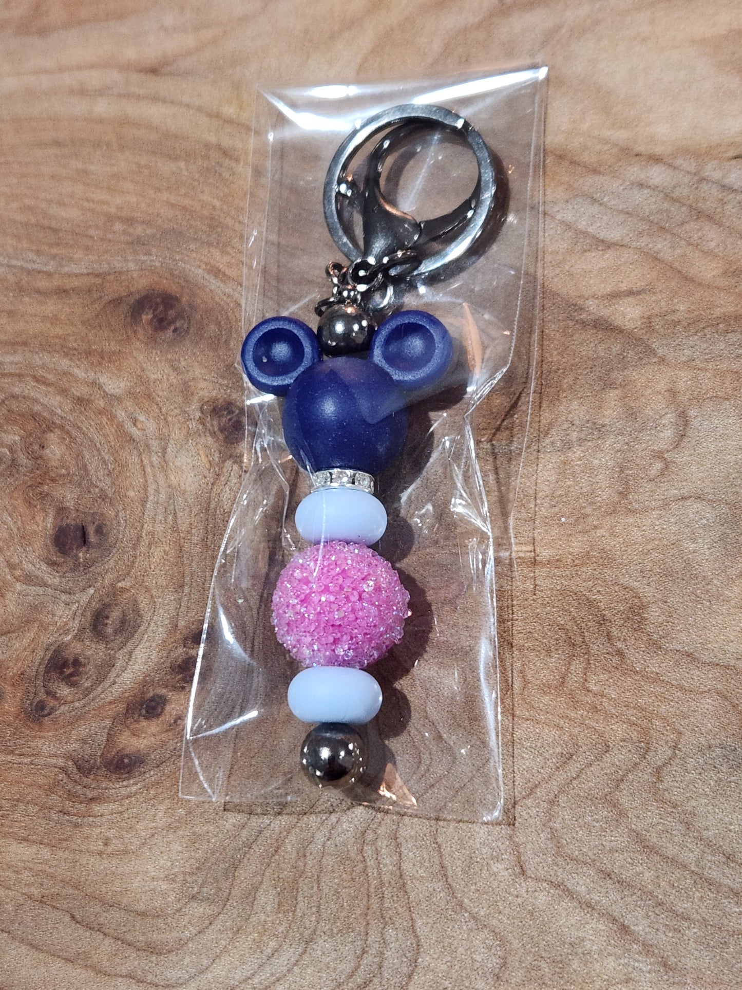 BEADED Keychain