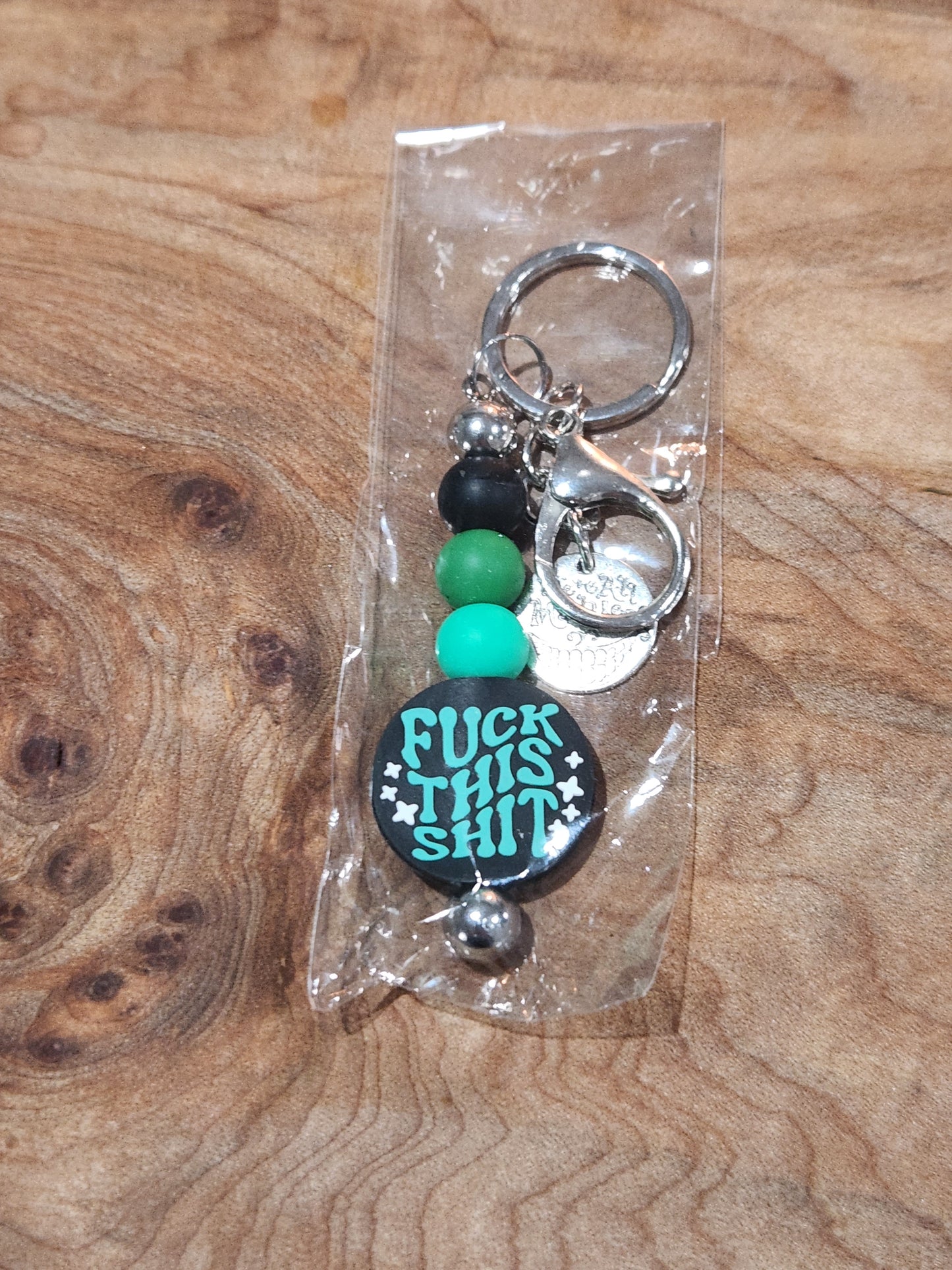 BEADED Keychain