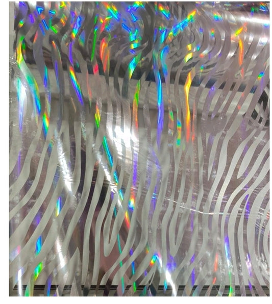 FOIL Holographic Zebra