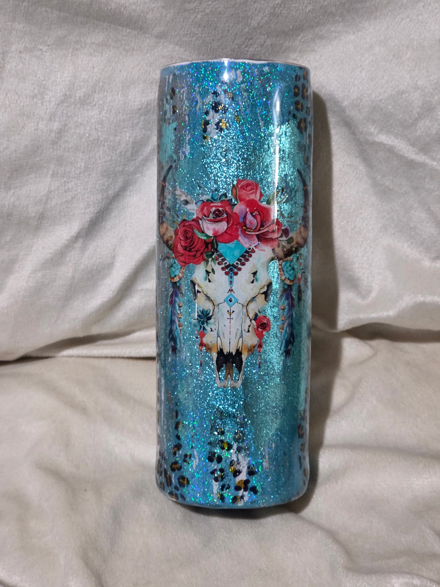 ** 01 BOHO BLUES - Holo, Bullskull, with that print!!!
