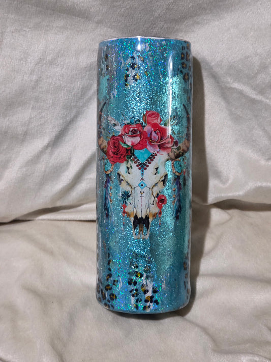 ** 01 BOHO BLUES - Holo, Bullskull, with that print!!!