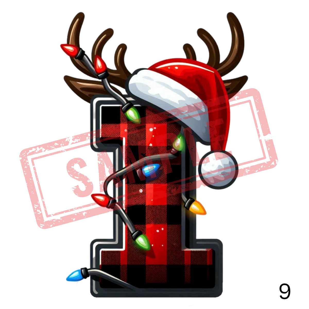 UVDTF Christmas Alphabet Collection 1