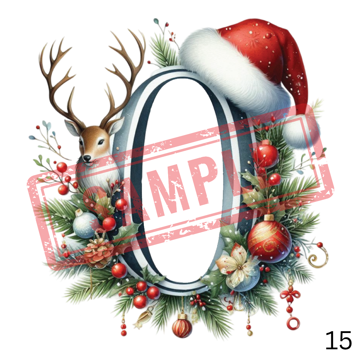 UVDTF Christmas Alphabet Collection 2