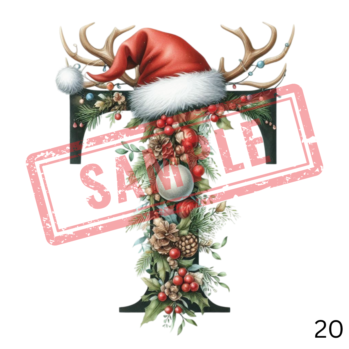 UVDTF Christmas Alphabet Collection 2