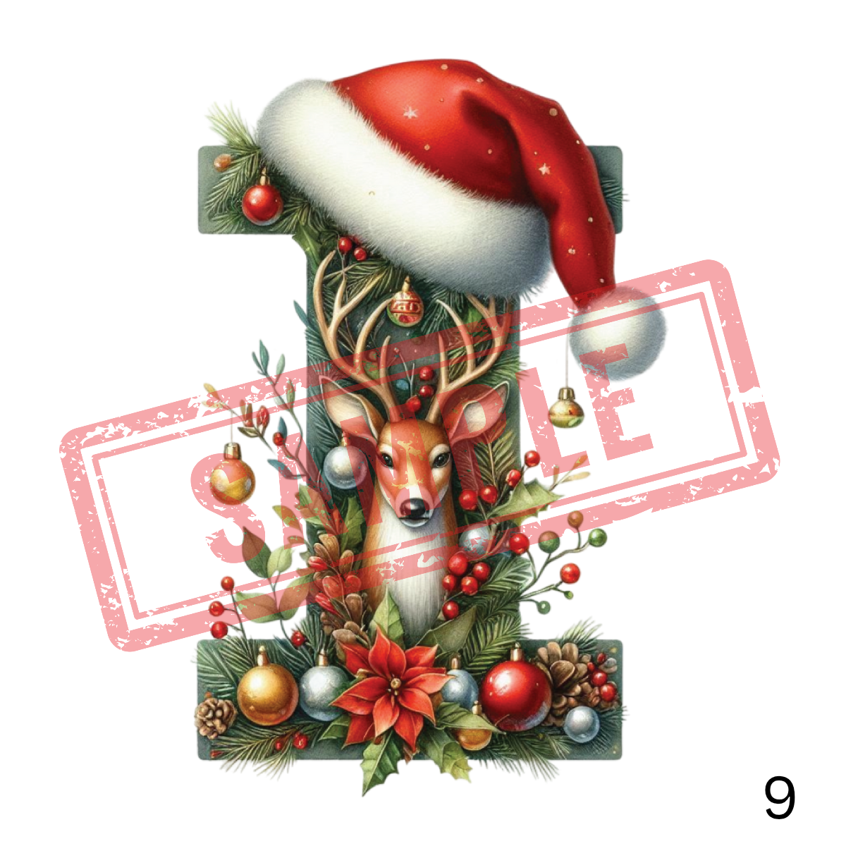 UVDTF Christmas Alphabet Collection 2