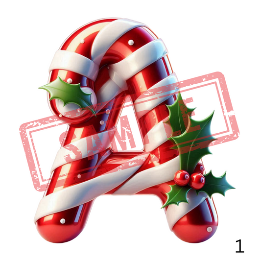 UVDTF Christmas Alphabet Collection 4