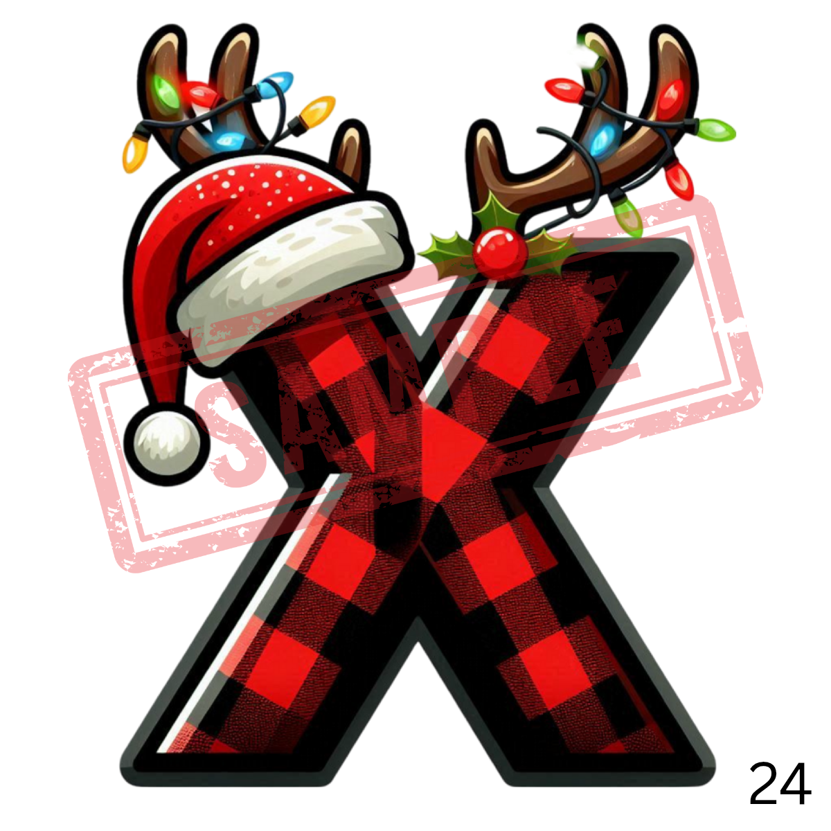 UVDTF Christmas Alphabet Collection 1