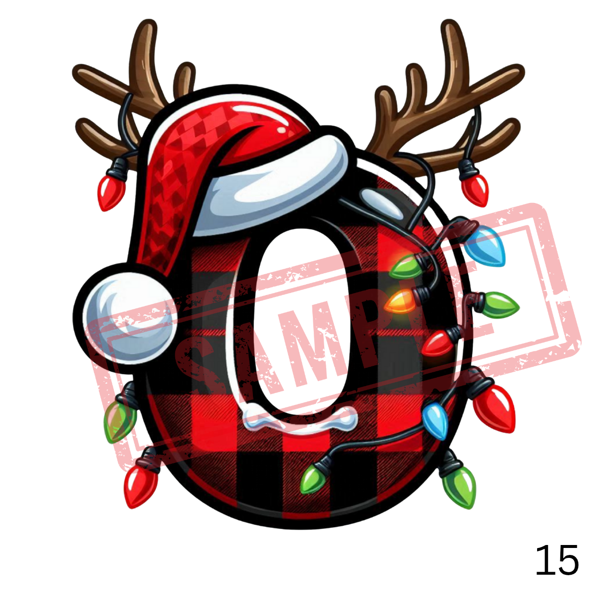 UVDTF Christmas Alphabet Collection 1