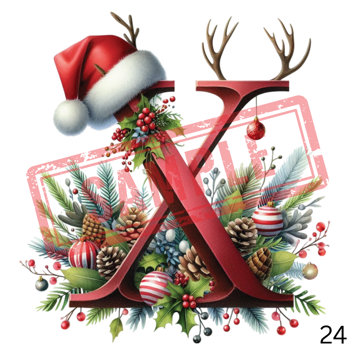 UVDTF Christmas Alphabet Collection 2