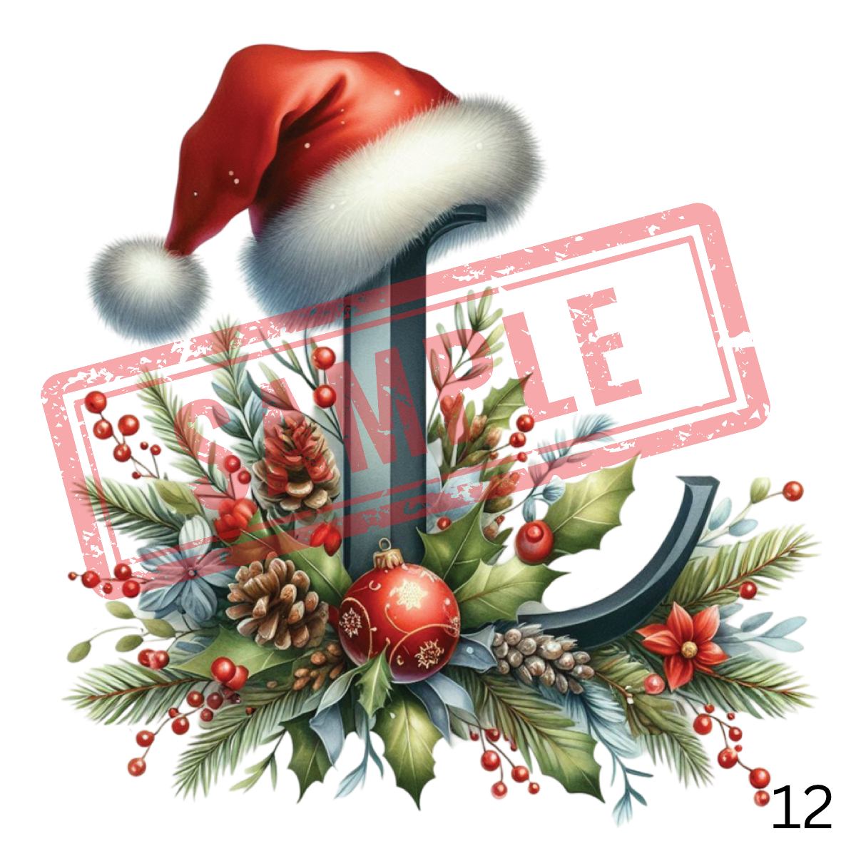 UVDTF Christmas Alphabet Collection 2