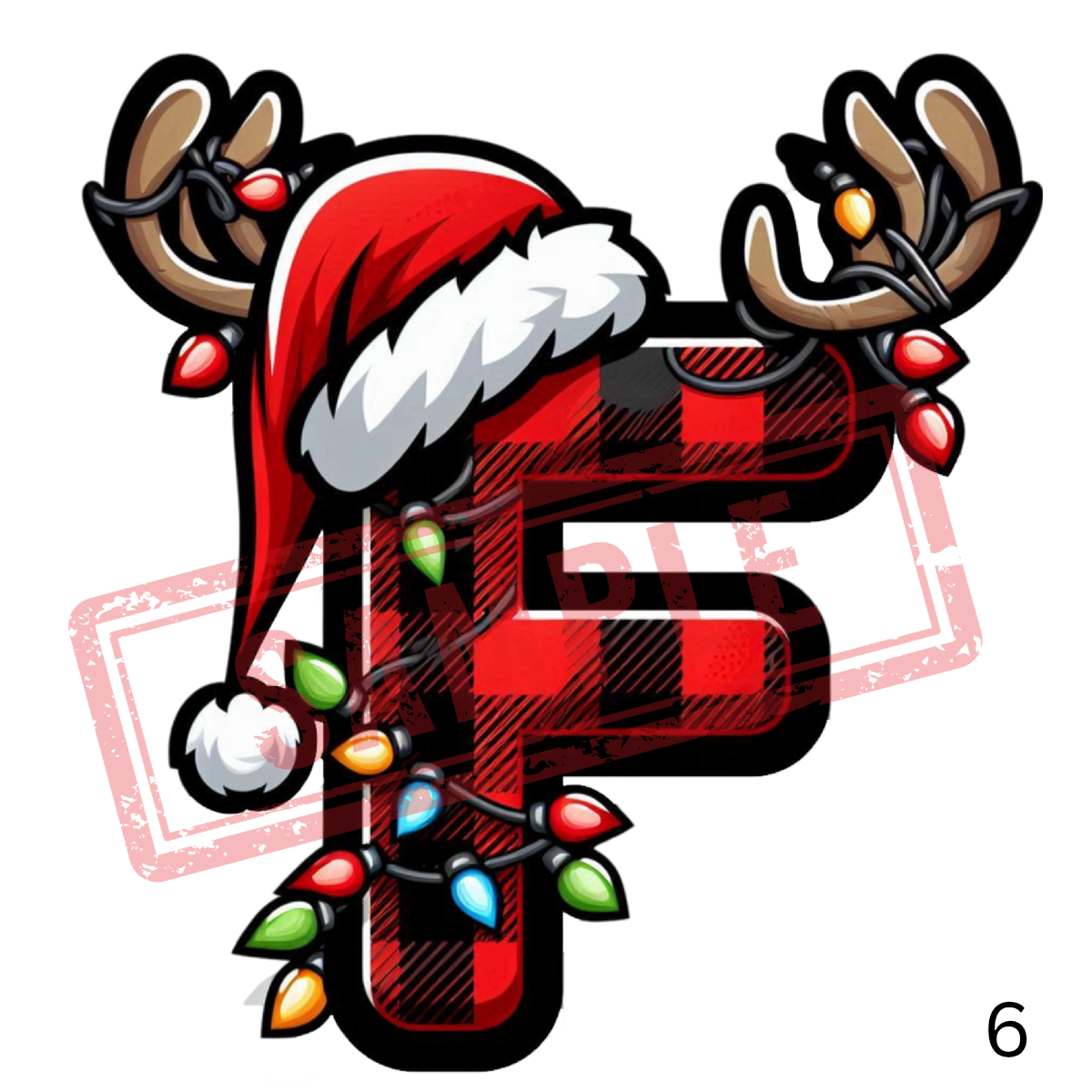 UVDTF Christmas Alphabet Collection 1