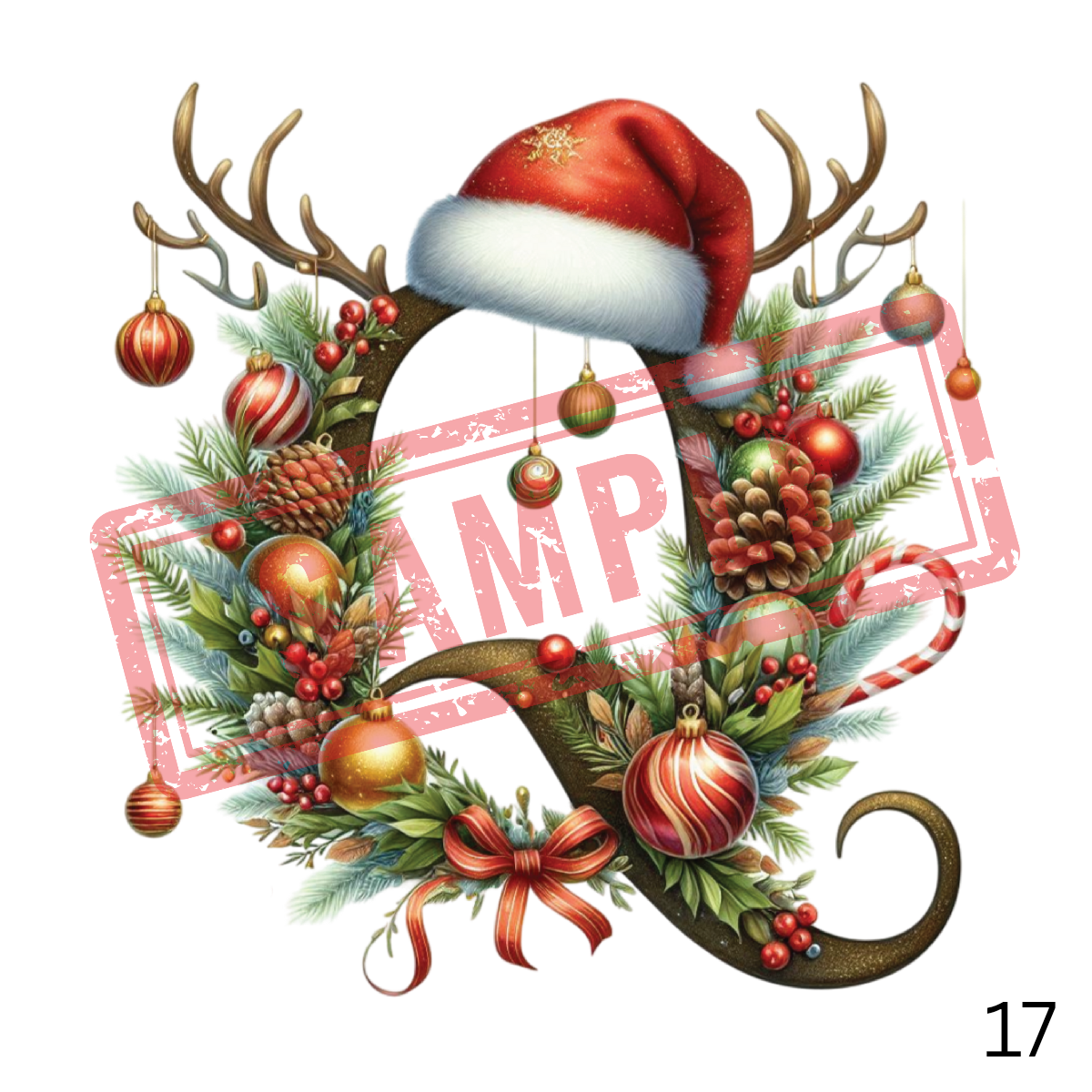 UVDTF Christmas Alphabet Collection 2