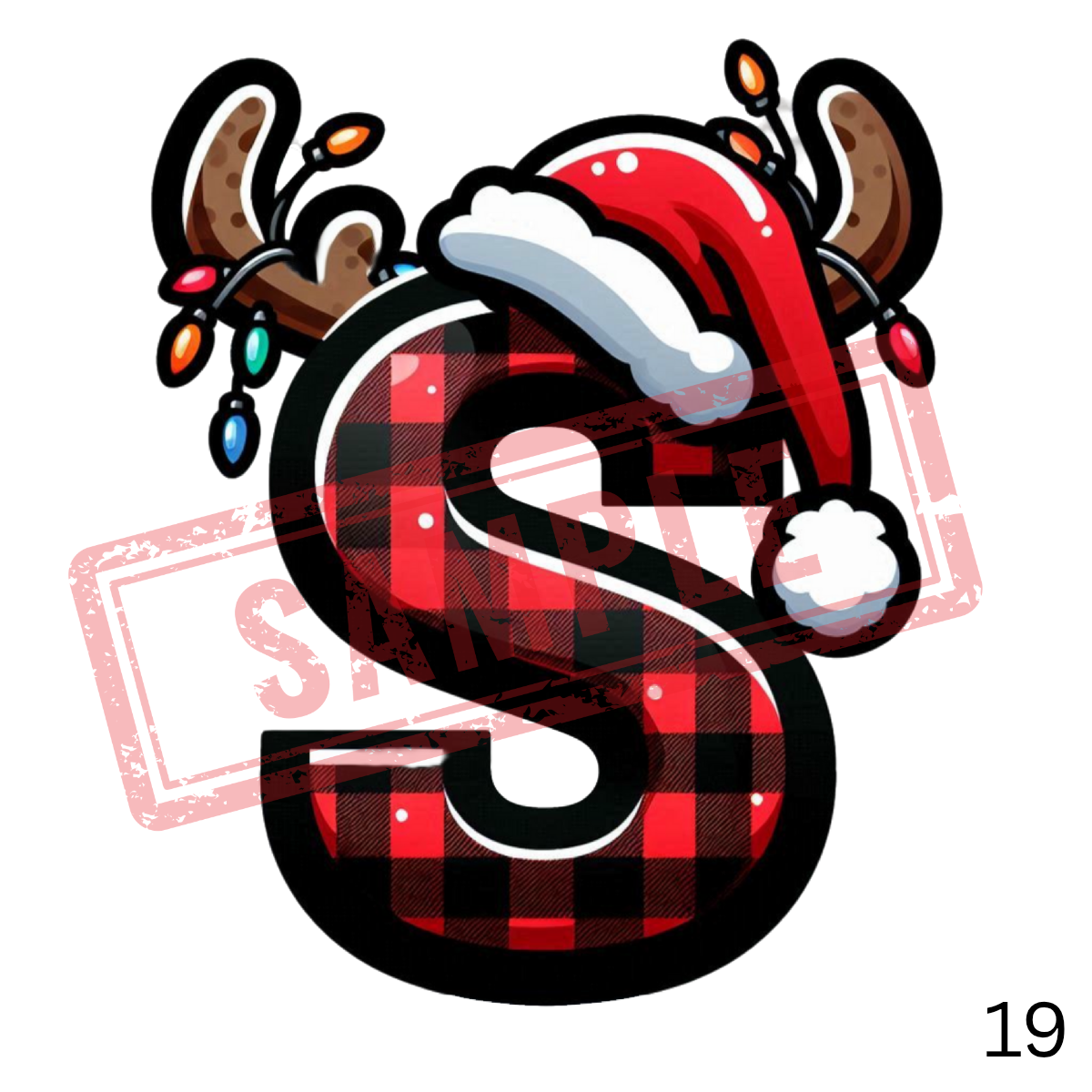 UVDTF Christmas Alphabet Collection 1