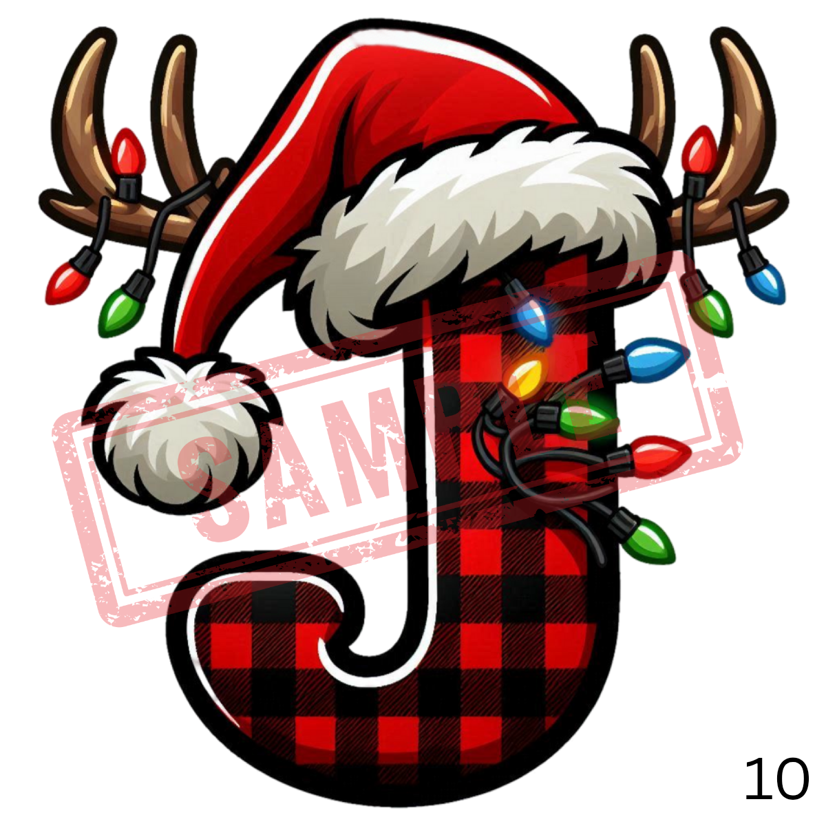 UVDTF Christmas Alphabet Collection 1