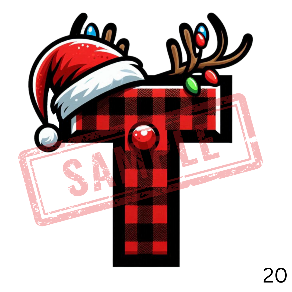 UVDTF Christmas Alphabet Collection 1