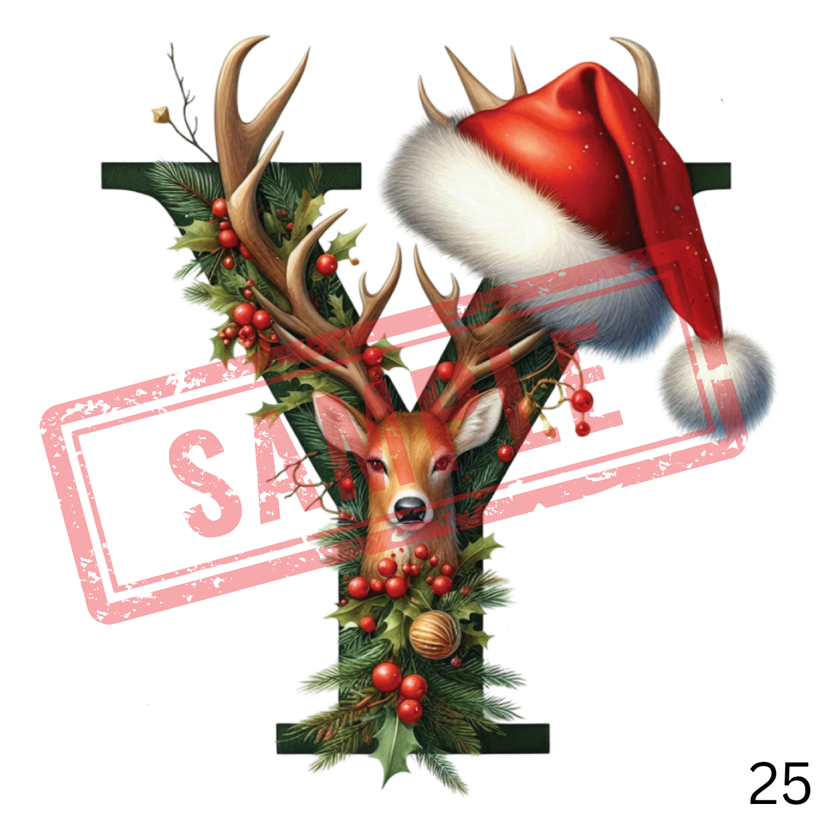 UVDTF Christmas Alphabet Collection 2