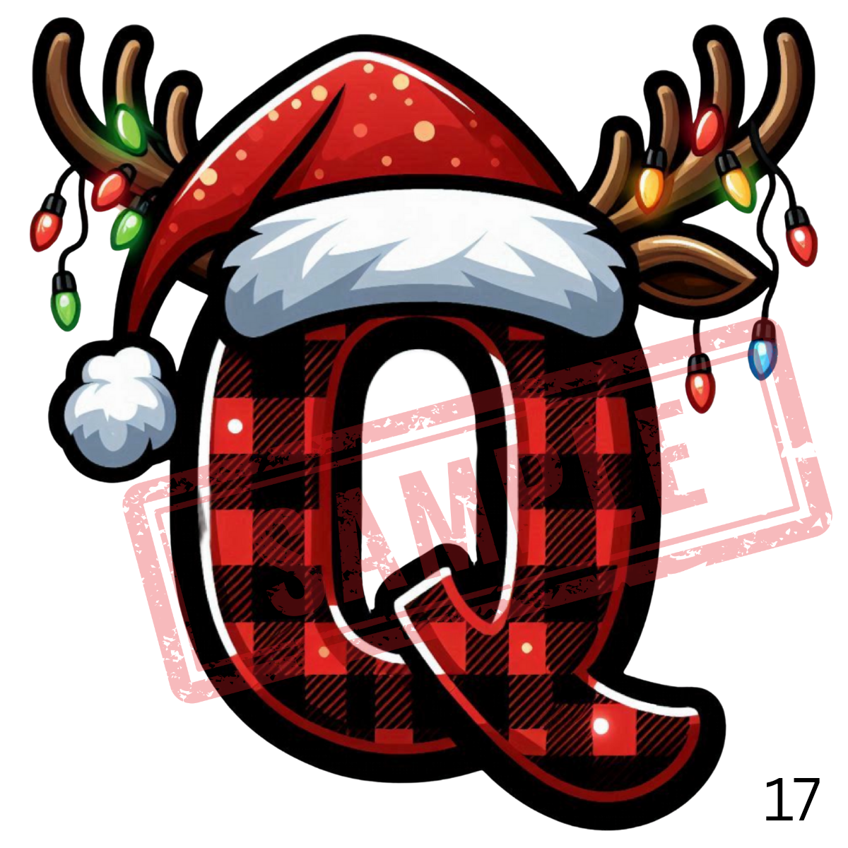 UVDTF Christmas Alphabet Collection 1