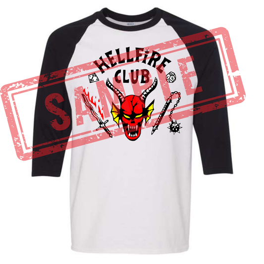 Hell Fire Club Raglan T (S-3XL)